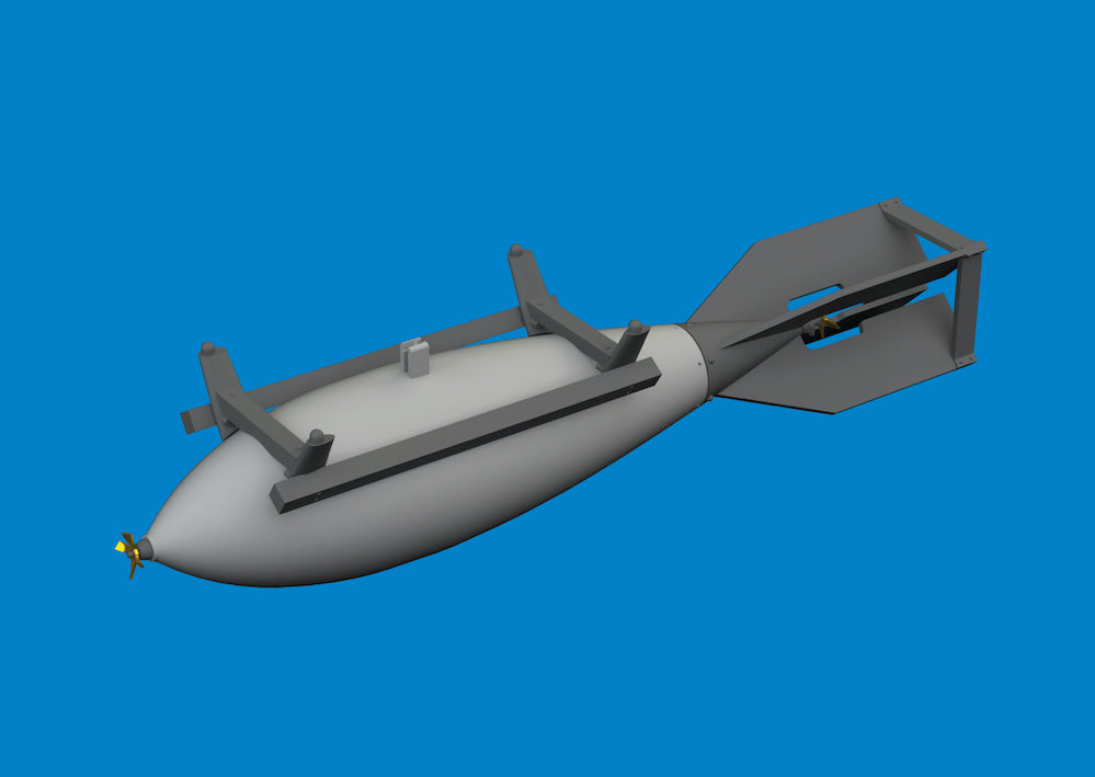 Eduard Brassin ED6481093 Mitsubishi A6M5/A6M7 Zero 500kg bomb 3D-Printed 1:48