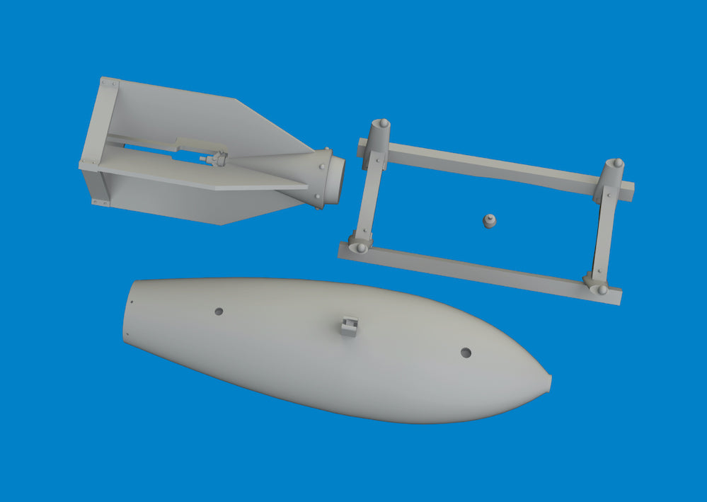 Eduard Brassin ED6481093 Mitsubishi A6M5/A6M7 Zero 500kg bomb 3D-Printed 1:48