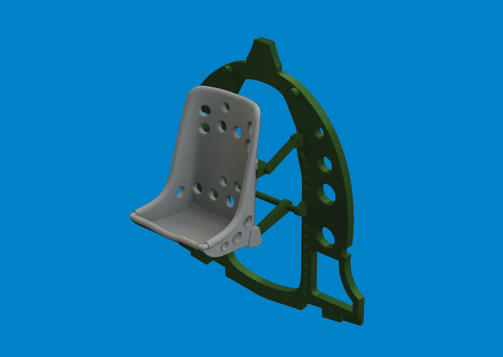 Eduard Brassin ED6481094 Mitsubishi A6M5 Zero seat 3D-Printed 1:48