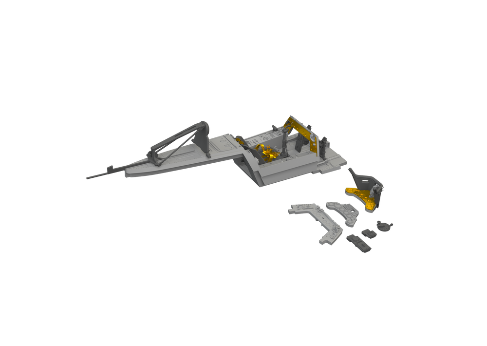 Eduard Brassin ED6481101 1:48 Focke-Wulf Fw-190A-6 cockpit 3D-Printed
