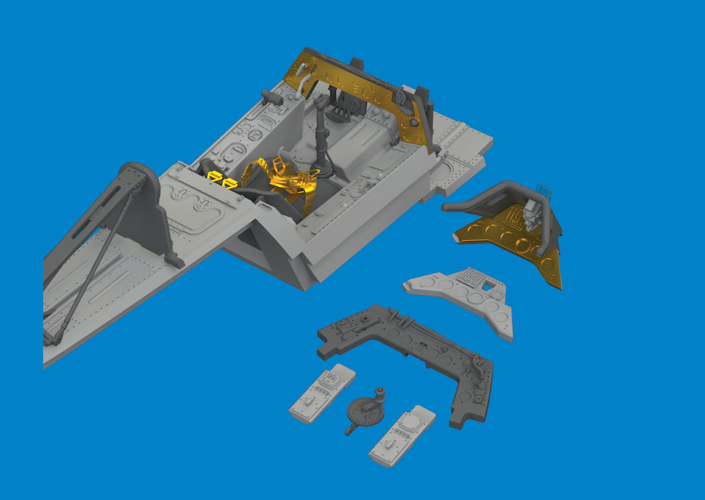 Eduard Brassin ED6481103 1:48 Focke-Wulf Fw-190A-3 cockpit 3D-Printed