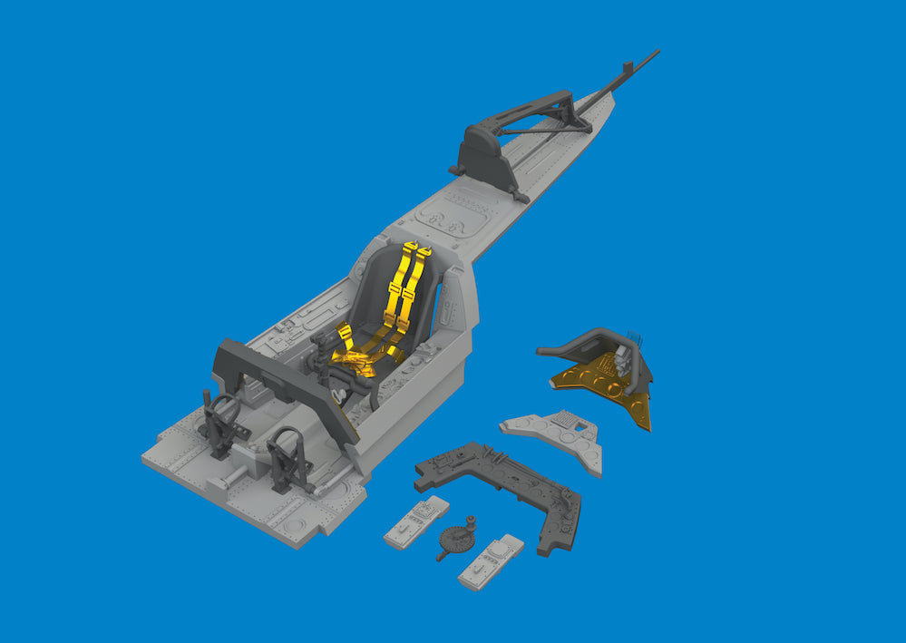 Eduard Brassin ED6481103 1:48 Focke-Wulf Fw-190A-3 cockpit 3D-Printed