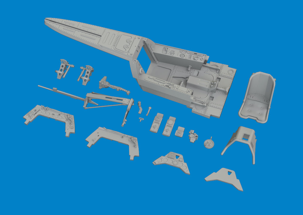 Eduard Brassin ED6481104 Focke-Wulf Fw-190A-4 cockpit 3D-Printed 1:48