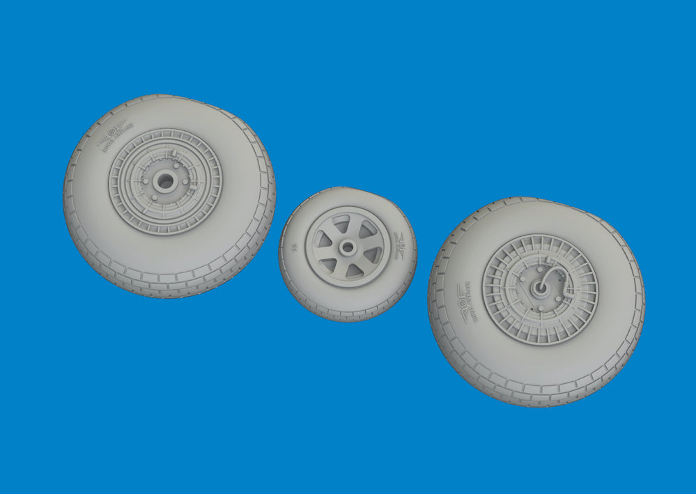 Eduard Brassin ED6481105 Martin B-26G Marauder wheels 1:48