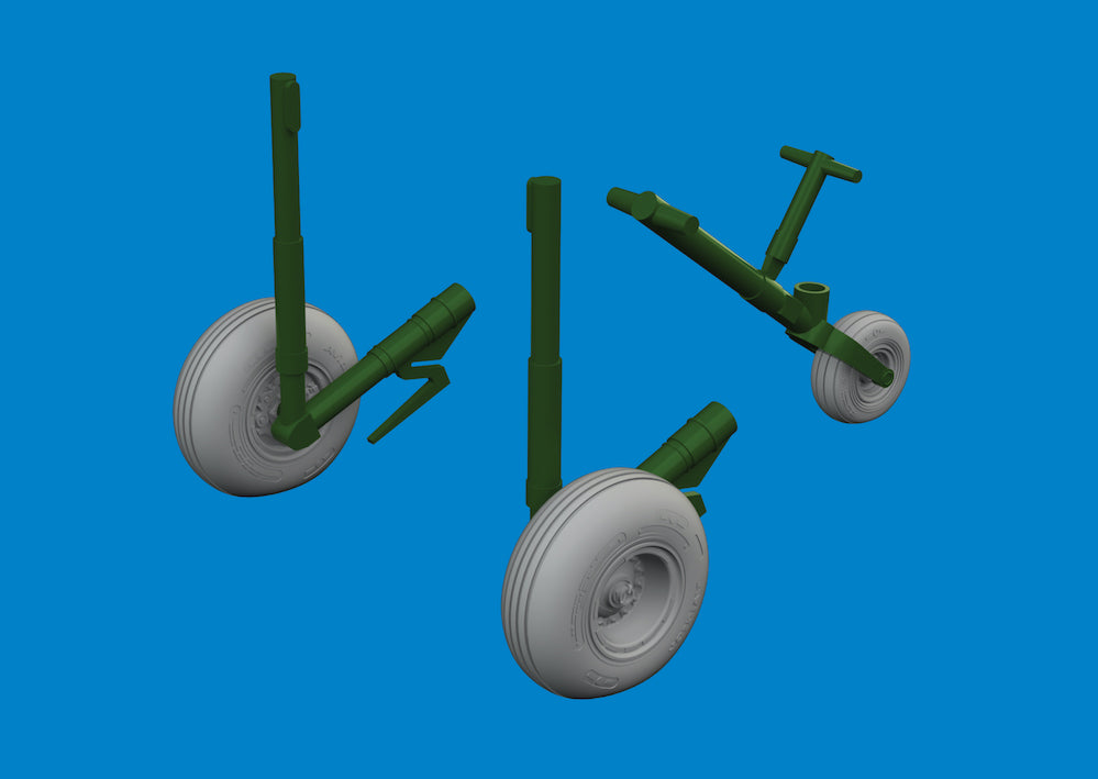 Eduard Brassin ED6481109 Sikorsky UH-60A wheels 1:48