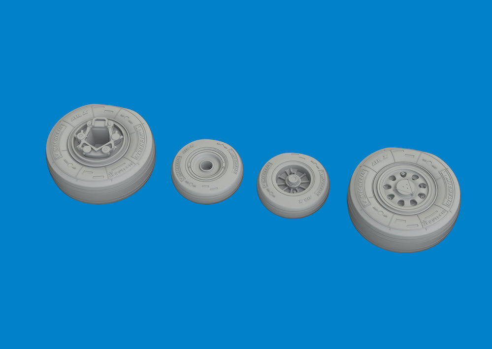 Eduard Brassin ED6481110 Lockheed-Martin F-35C wheels 1:48