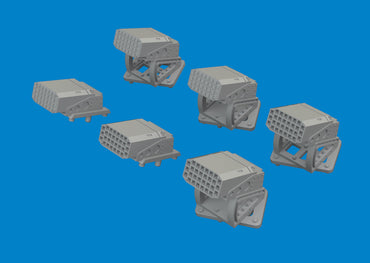 Eduard Brassin ED6481119 Sikorsky UH-60 flare dispensers 3D-Printed 1:48