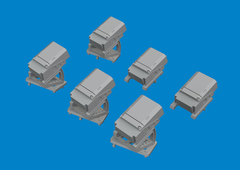 Eduard Brassin ED6481119 Sikorsky UH-60 flare dispensers 3D-Printed 1:48