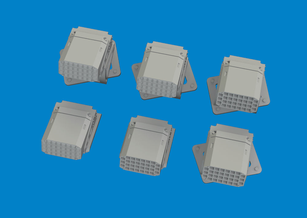 Eduard Brassin ED6481119 Sikorsky UH-60 flare dispensers 3D-Printed 1:48