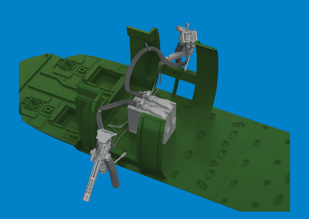 Eduard Brassin ED6481125 1:48 Sikorsky UH-60 miniguns M134