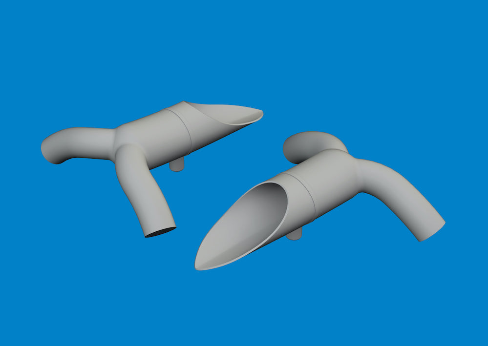 Eduard Brassin ED6481129 1:48 Douglas DB-7B Boston III exhausts