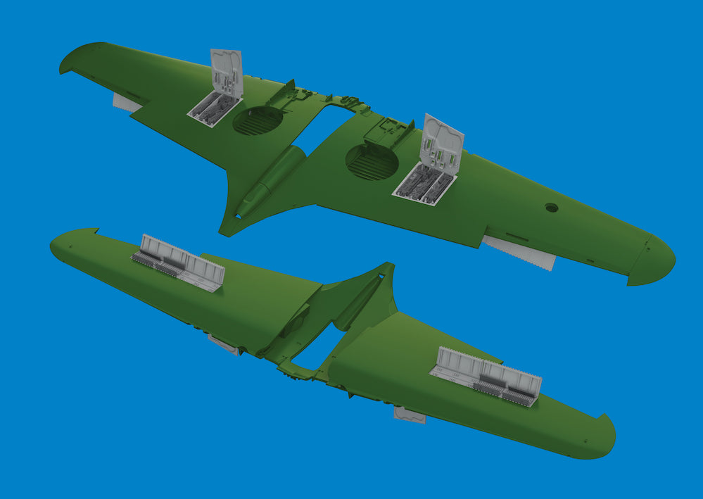 Eduard Brassin ED6481131 1:48 Curtiss P-40N Warhawk gun bays