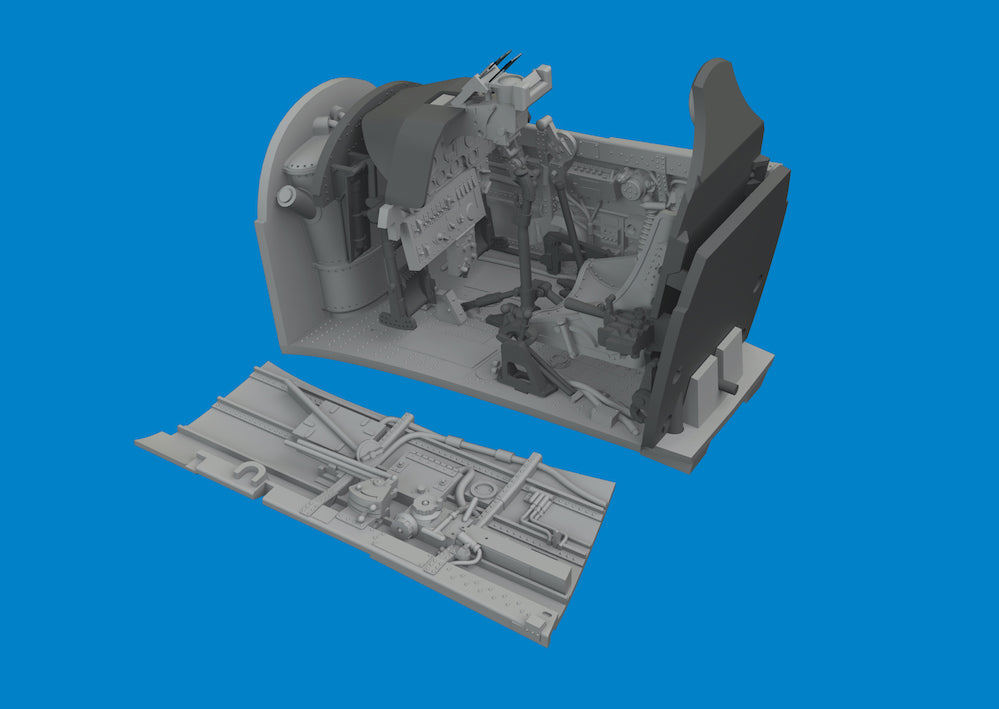 Eduard Brassin ED6481132 1:48 Curtiss P-40N Warhawk cockpit