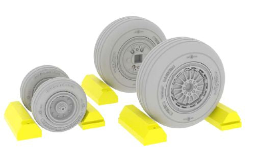 Eduard Brassin ED648142 1:48 McDonnell F-4C Phantom wheels with Wtd tyre effect