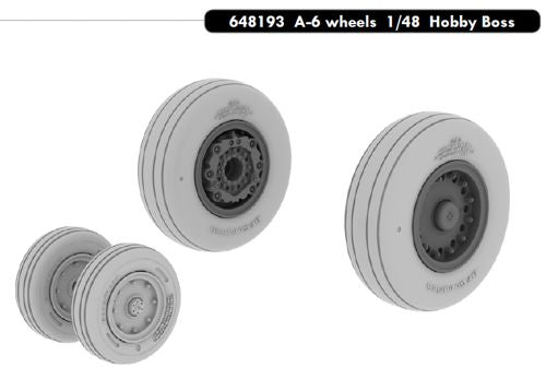 Eduard Brassin ED648193 A-6A/E Intruder Weighted Wheels 1:48