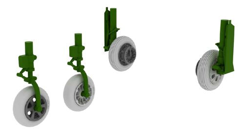 Eduard Brassin ED648235 F-86F Sabre Weighted Wheels 1:48