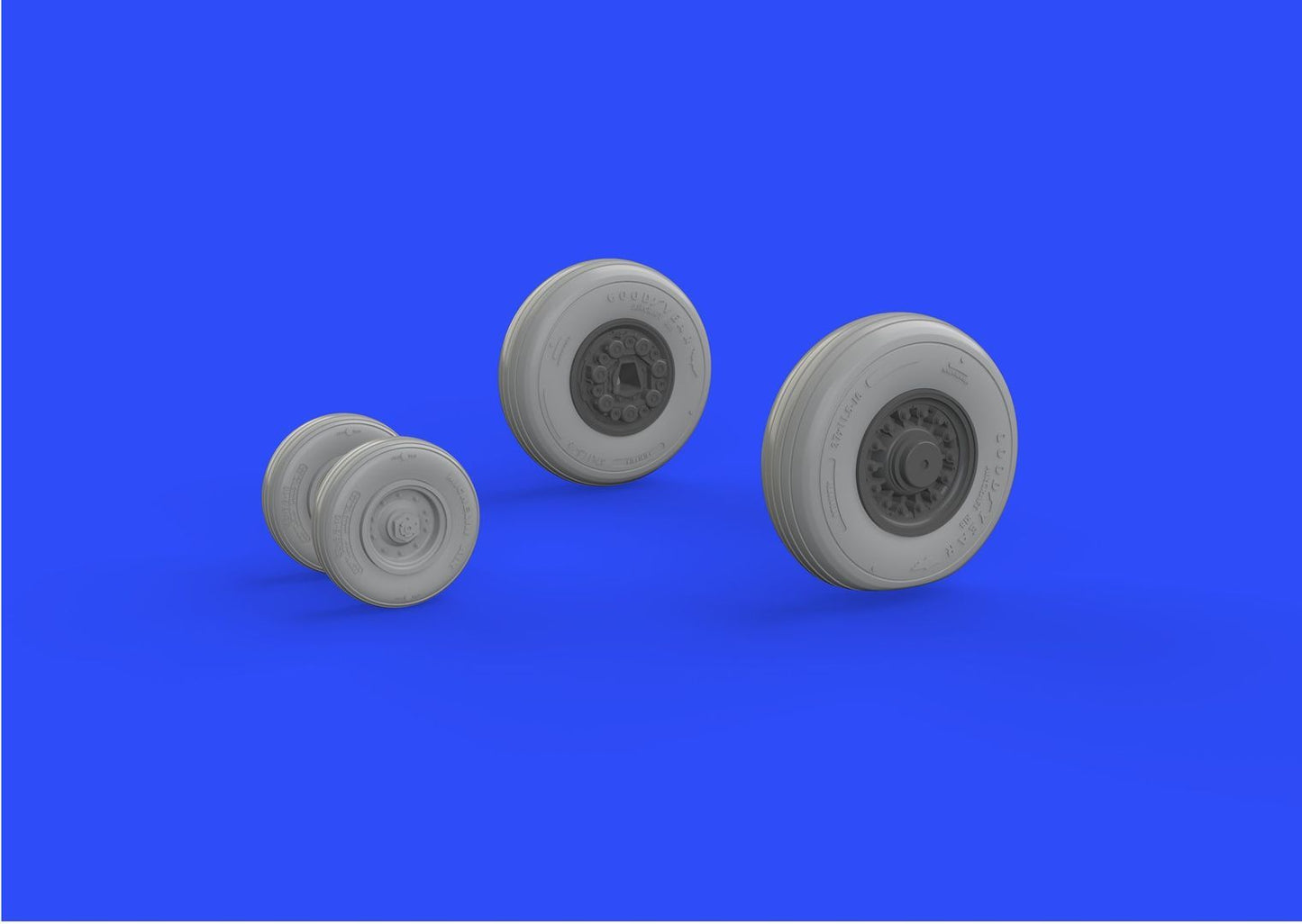 Eduard Brassin ED648290 F-14A Tomcat Late Weighted Wheels 1:48