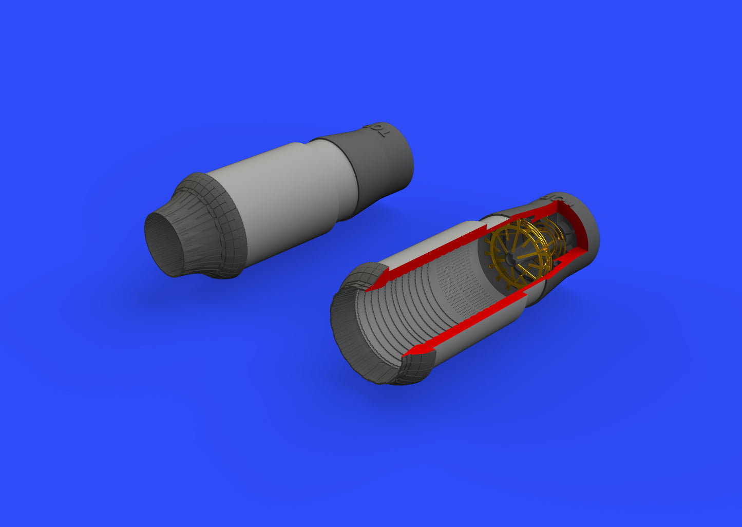 Eduard Brassin ED648311 1:48 Grumman F-14A Tomcat exhaust nozzles