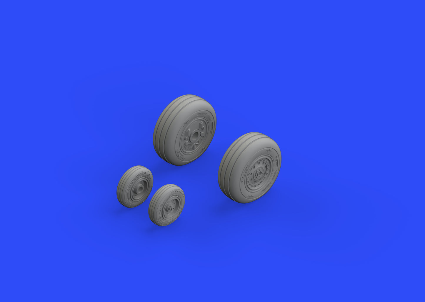 Eduard Brassin ED648313 1:48 McDonnell F-4J Phantom wheels with Wtd tyre effect