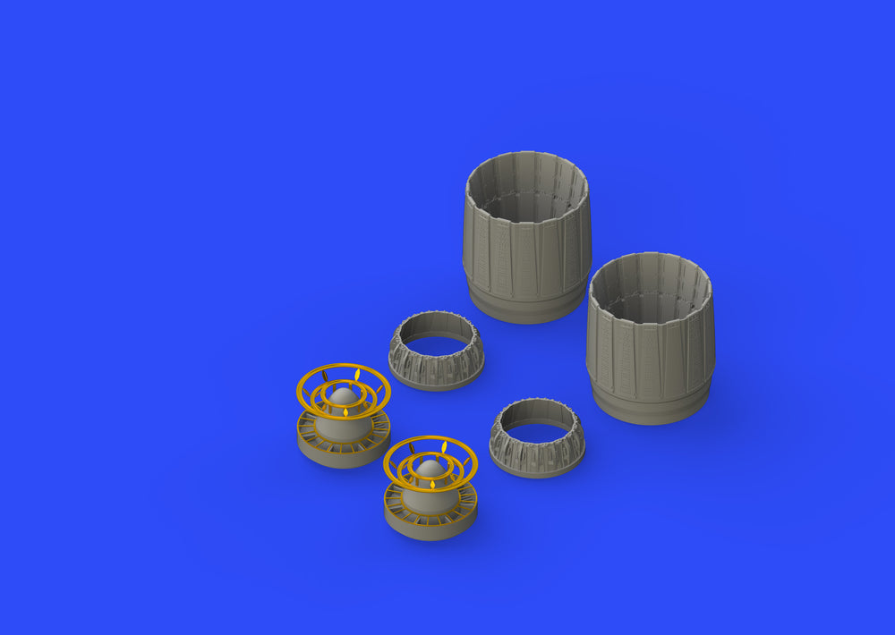 Eduard Brassin ED648314 1:48 McDonnell F-4J Phantom exhaust nozzles