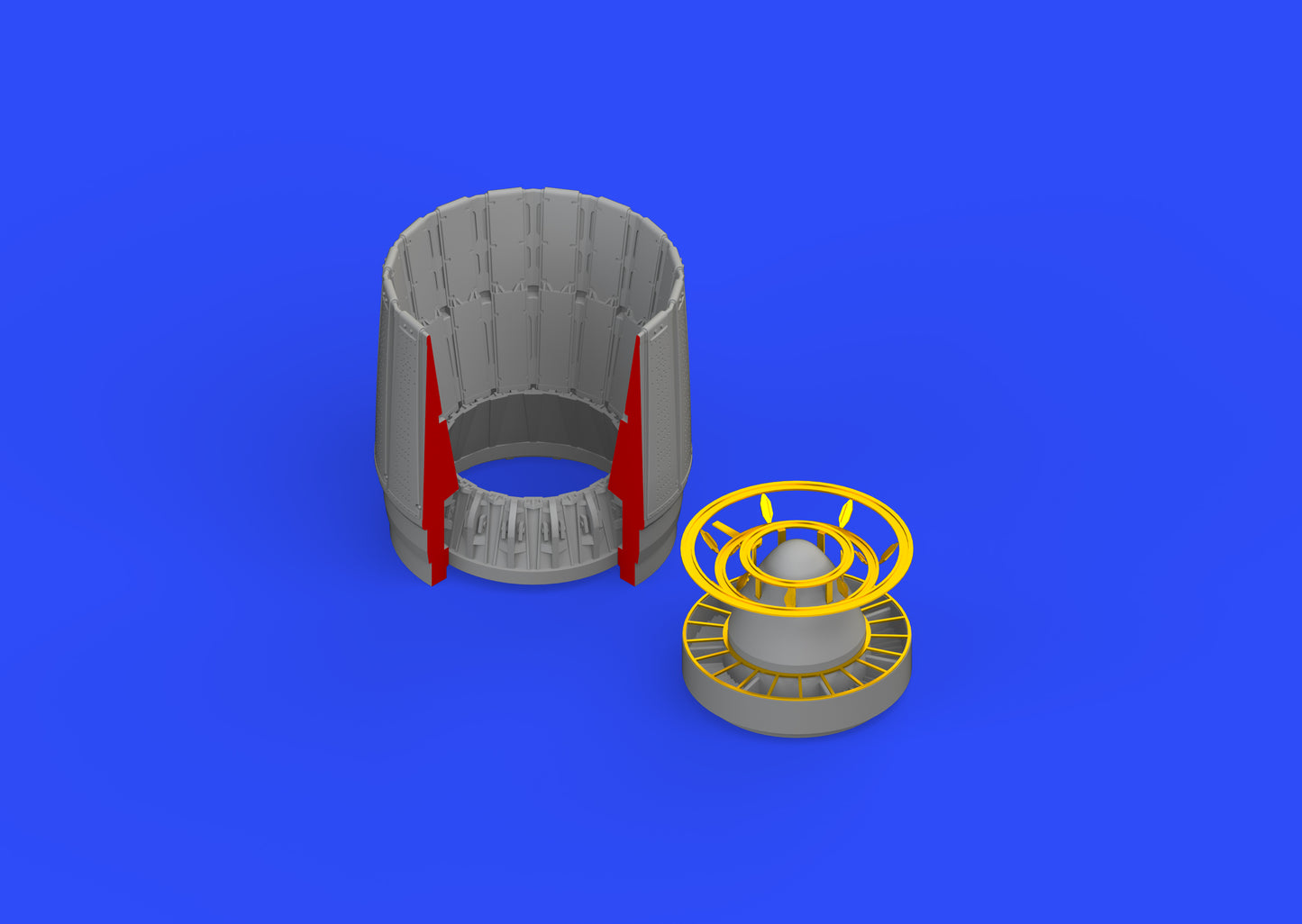 Eduard Brassin ED648316 1:48 Kawasaki Ki-61-Id Hien exhaust stacks