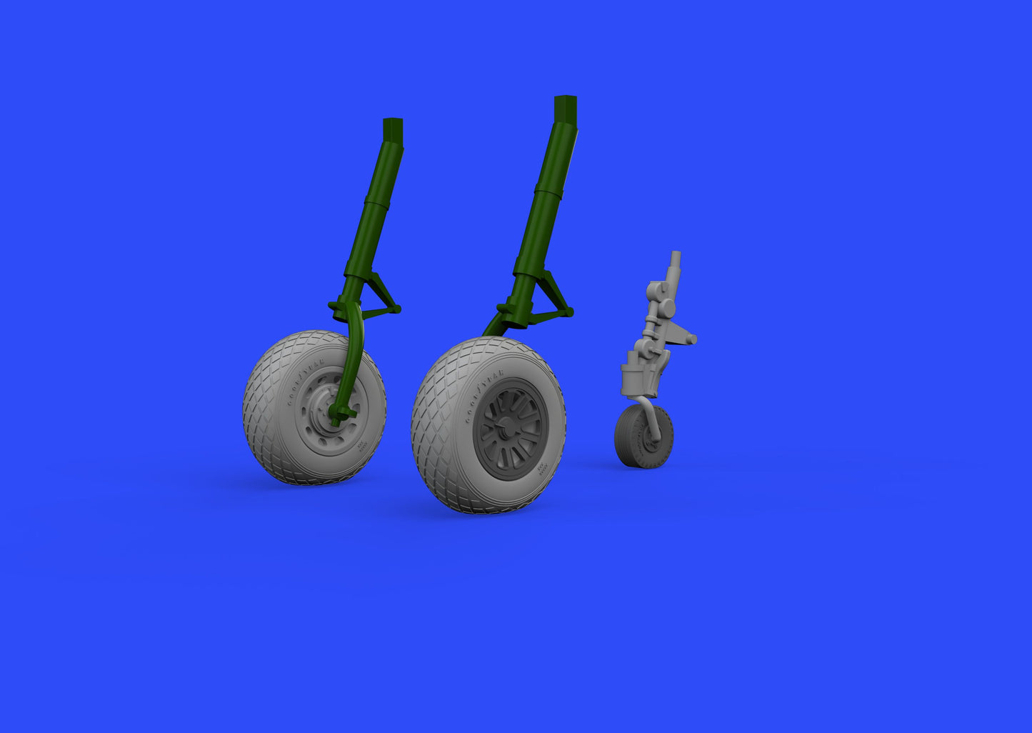 Eduard Brassin ED648335 P-51D Mustang Weighted Wheels 1:48