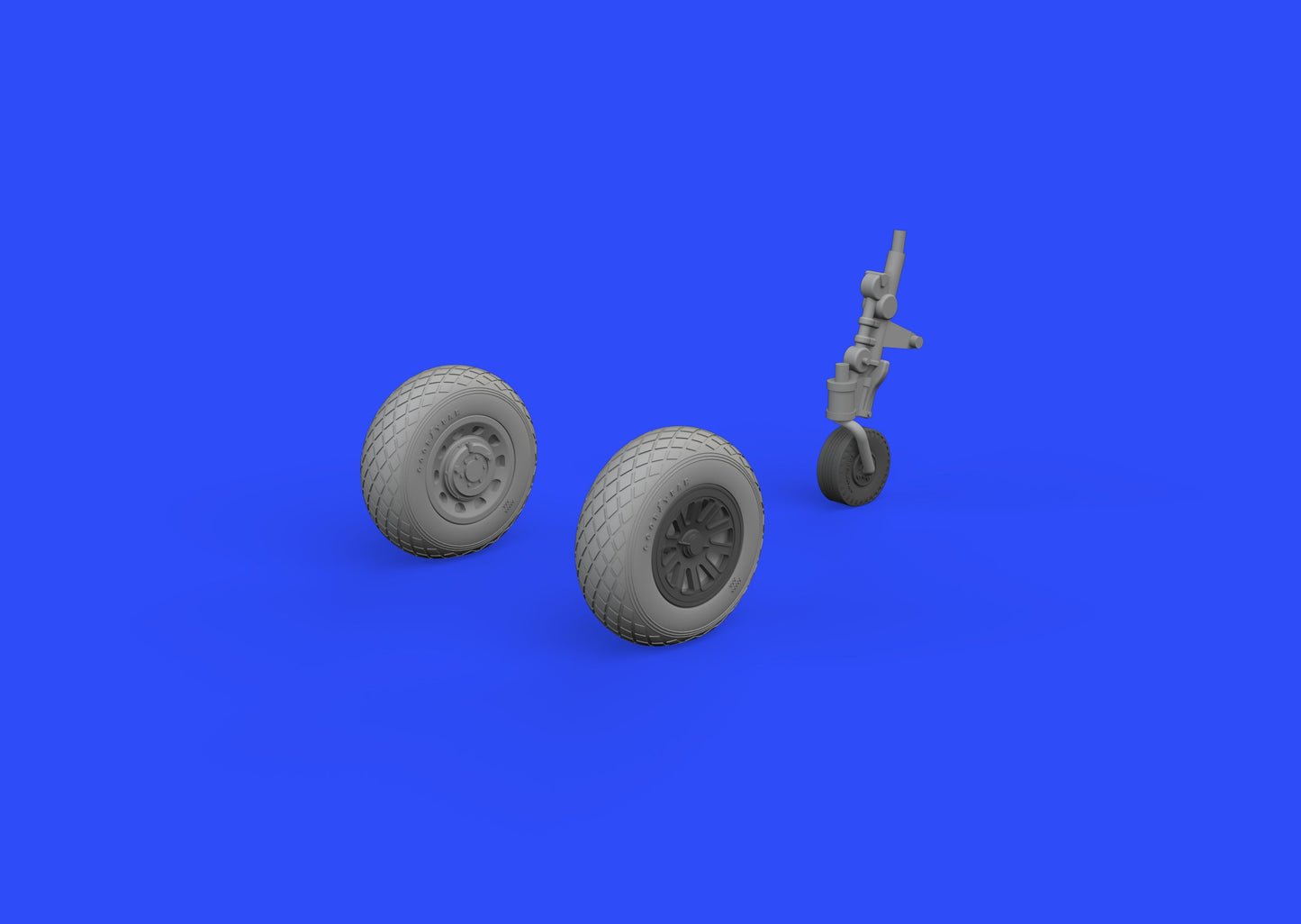 Eduard Brassin ED648335 P-51D Mustang Weighted Wheels 1:48