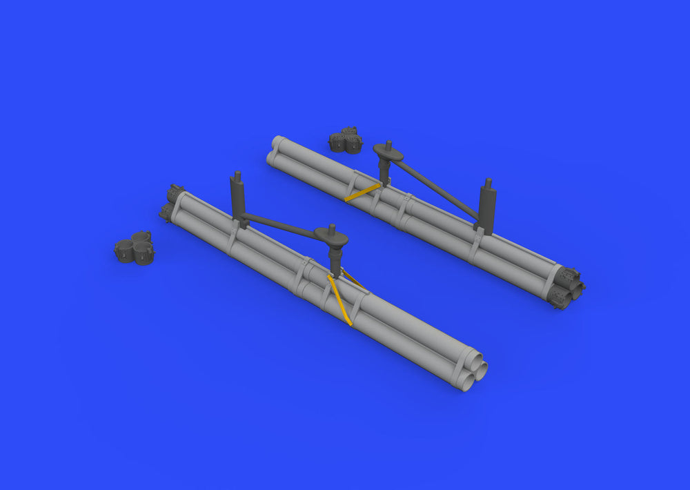 Eduard Brassin ED648337 1:48 P-51D Mustang bazooka rocket launchers
