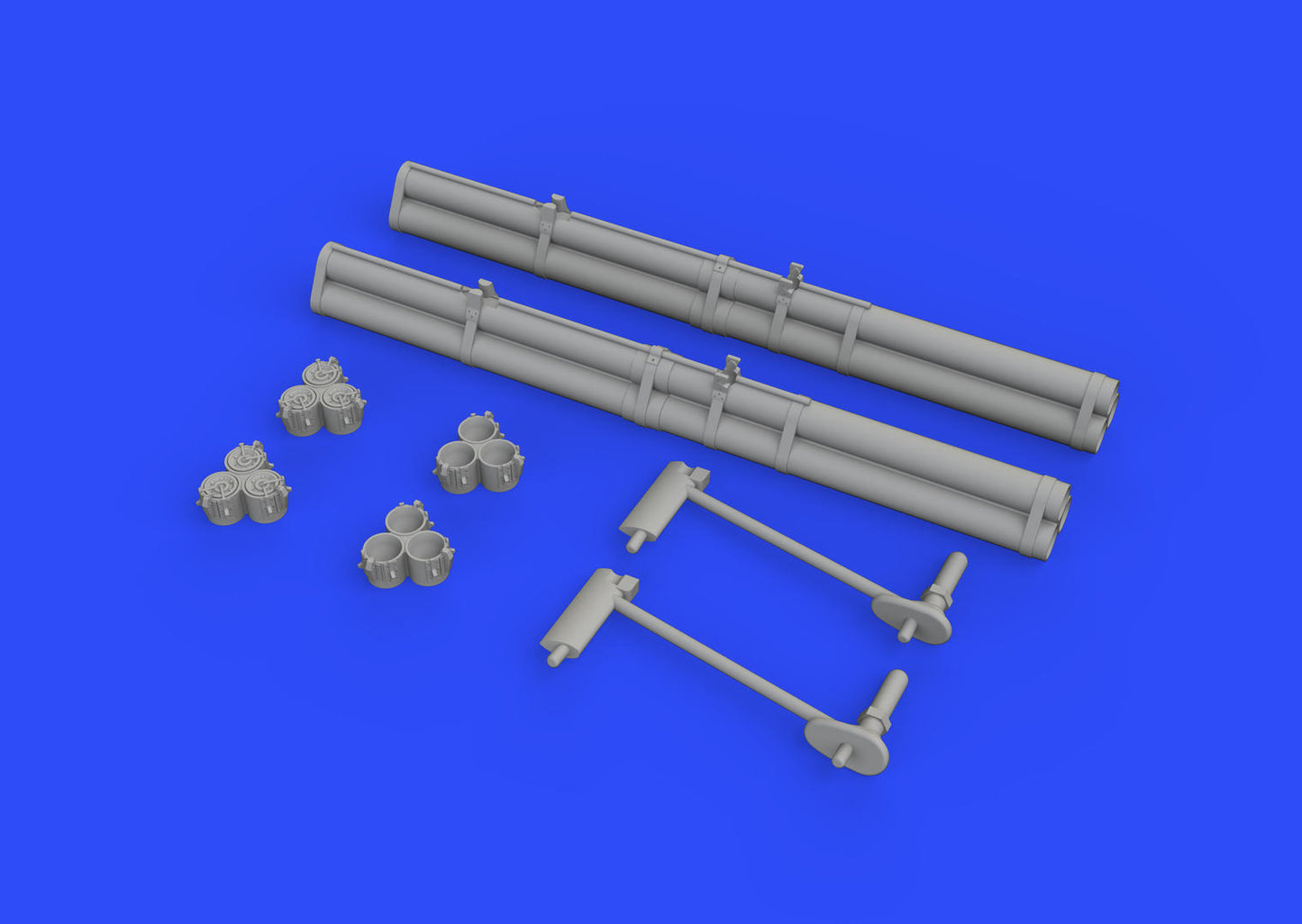Eduard Brassin ED648337 1:48 P-51D Mustang bazooka rocket launchers