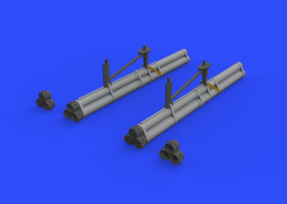Eduard Brassin ED648337 1:48 P-51D Mustang bazooka rocket launchers