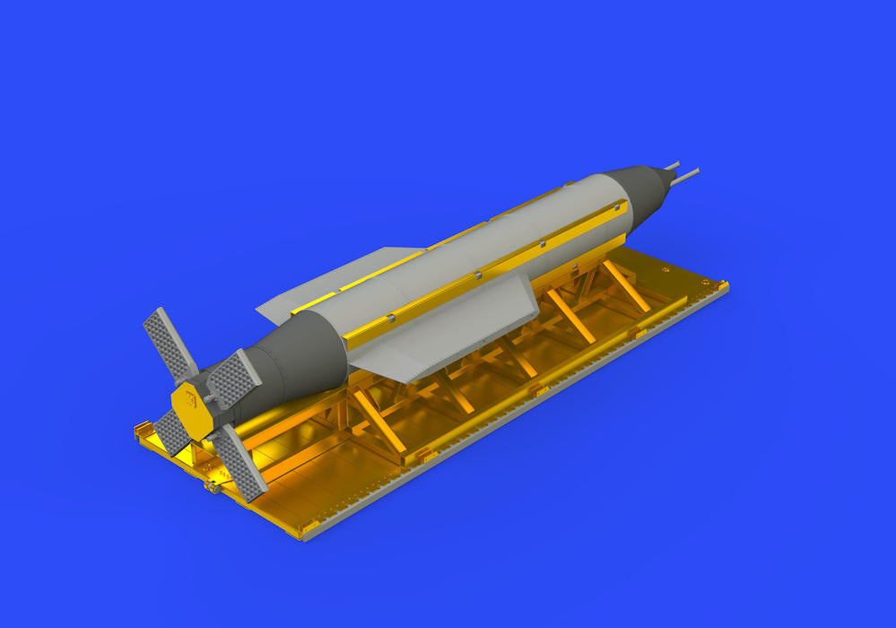 Eduard Brassin ED648348 1:48 GBU-43/B MOAB with Transport Platform