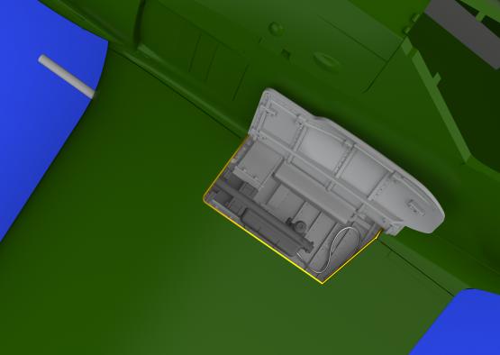 Eduard Brassin ED648356 1:48 Focke-Wulf Fw-190A-4 wingroot gun bays