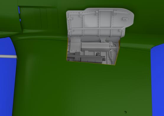 Eduard Brassin ED648356 1:48 Focke-Wulf Fw-190A-4 wingroot gun bays