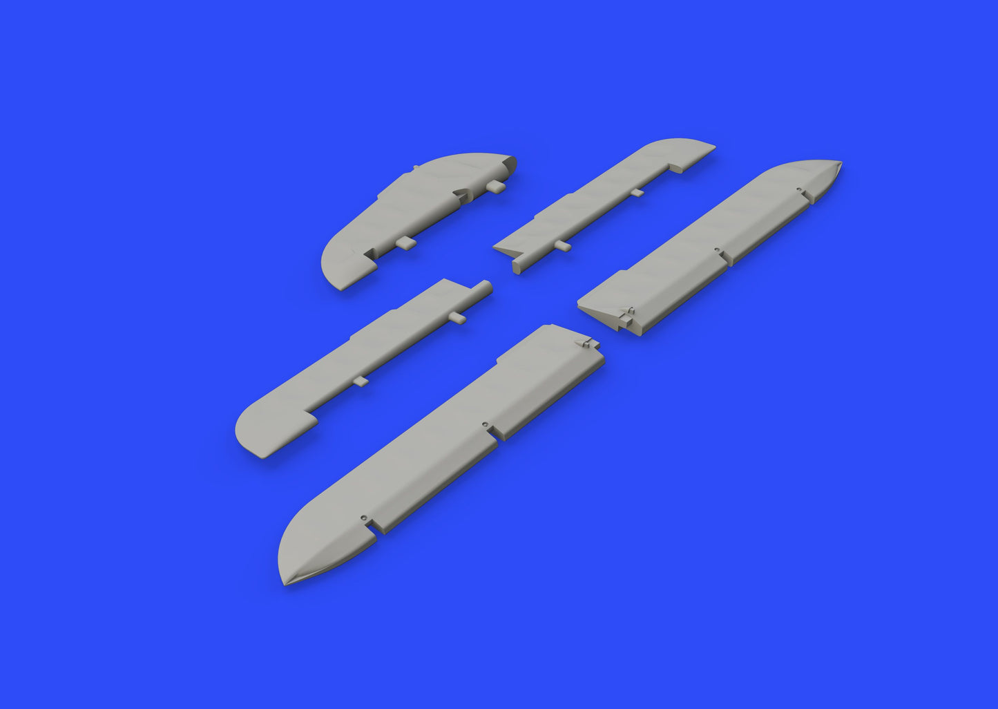 Eduard Brassin ED648371 1:48 Fw-190A-5/Fw-190A-8 control surfaces early