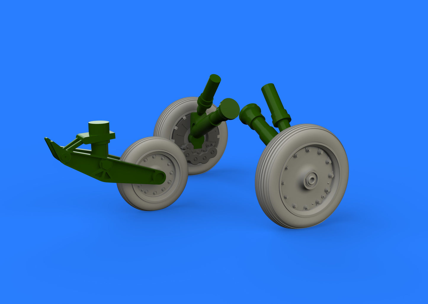 Eduard Brassin ED648387 1:48 Vought F-8E Crusader wheels with Wtd tyre effect