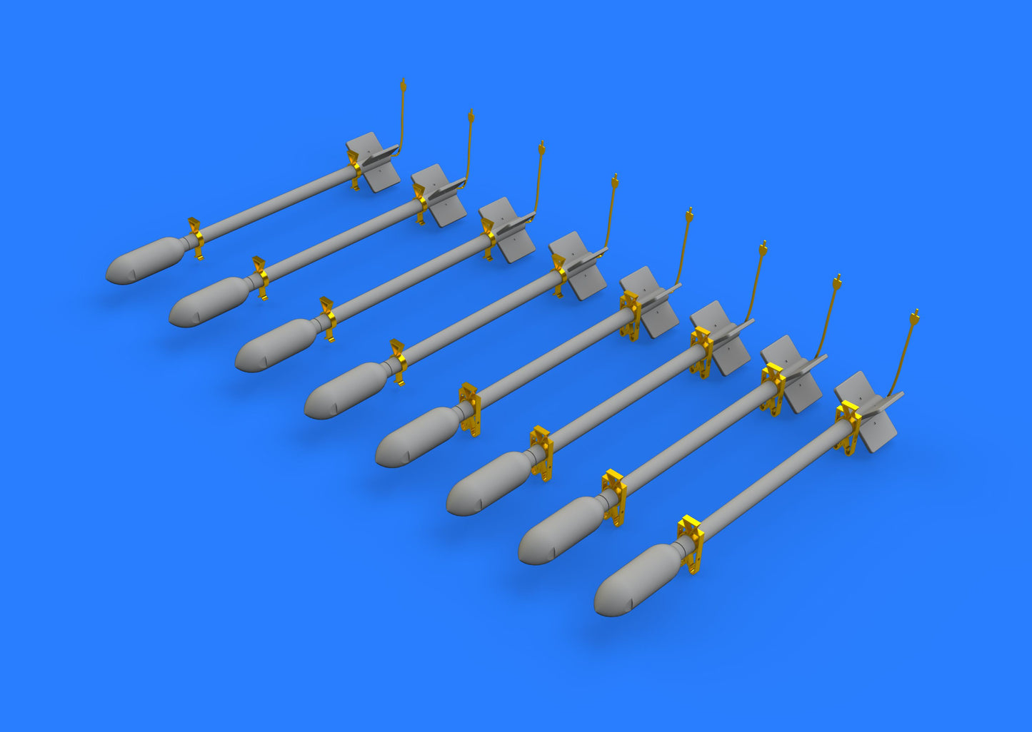 Eduard Brassin ED648394 1:48 British Rocket Projectiles RP-3 60lb S.A.P.