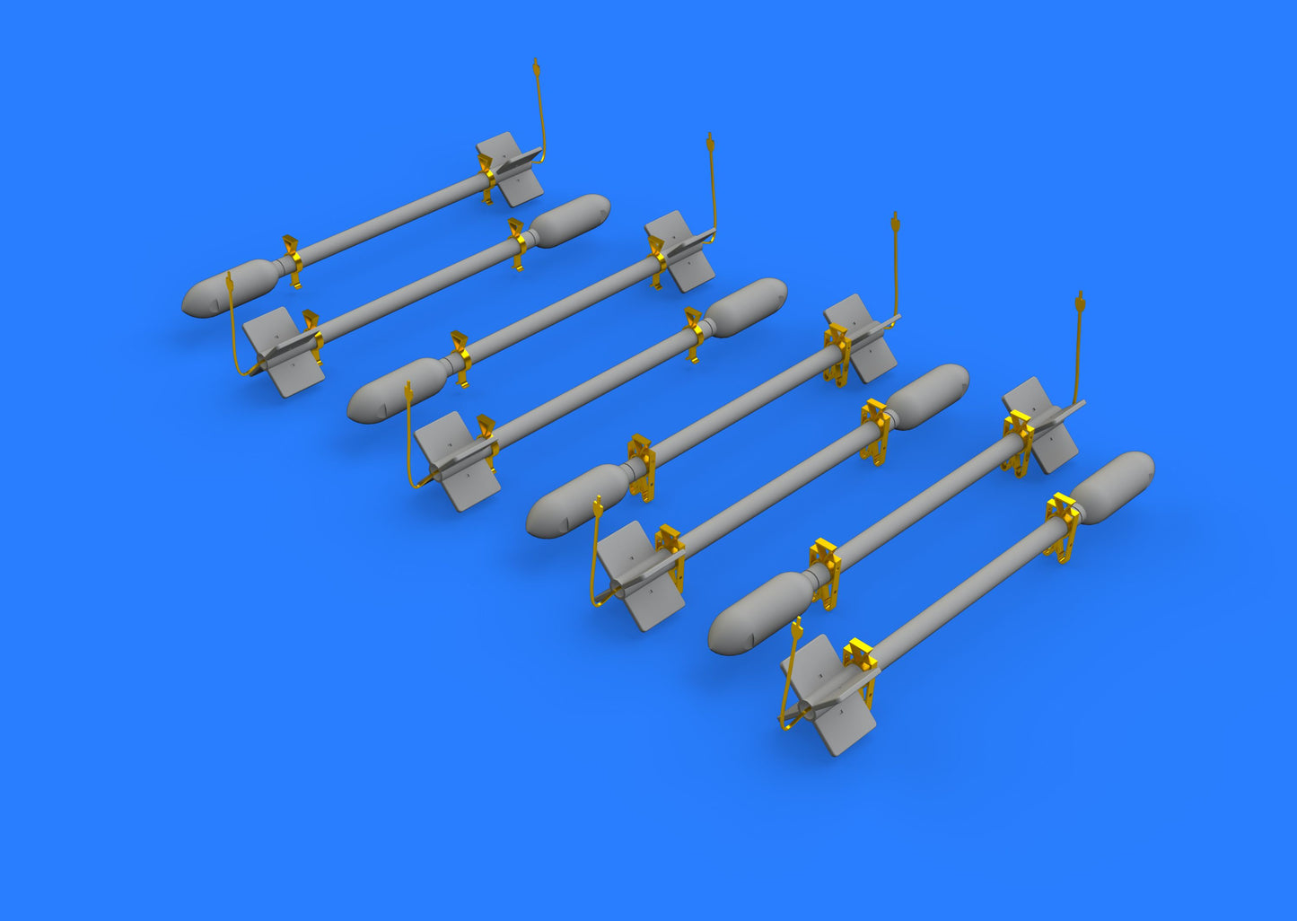 Eduard Brassin ED648394 1:48 British Rocket Projectiles RP-3 60lb S.A.P.
