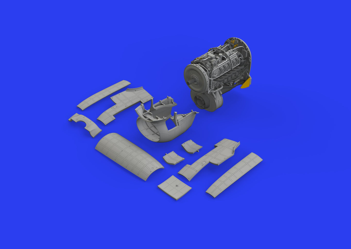 Eduard Brassin ED648417 1:48 Hawker Tempest Mk.V engine
