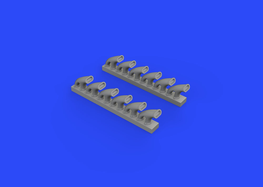 Eduard Brassin ED648418 1:48 Hawker Tempest Mk.V exhaust stacks