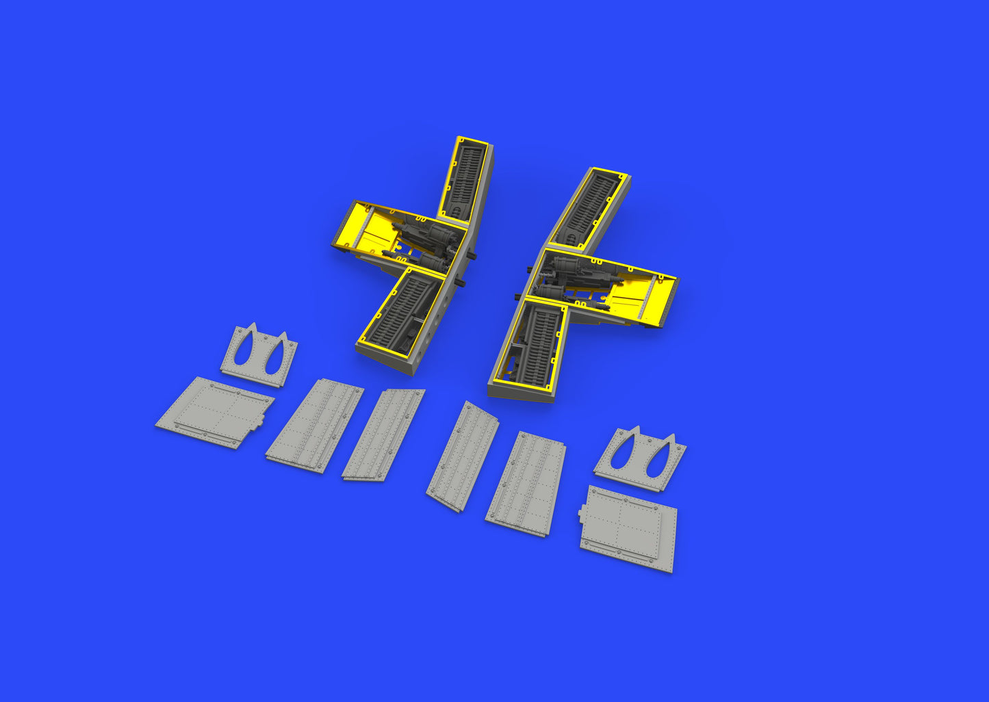 Eduard Brassin ED648419 1:48 Hawker Tempest Mk.V gun bays