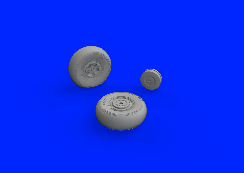 Eduard Brassin ED648420 1:48 Hawker Tempest Mk.V Early/Late Weighted Wheels