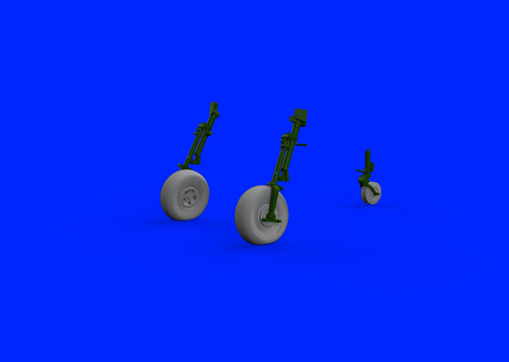 Eduard Brassin ED648420 1:48 Hawker Tempest Mk.V Early/Late Weighted Wheels