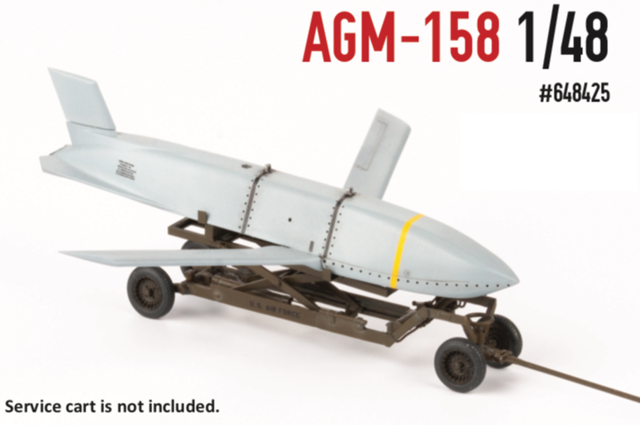 Eduard Brassin ED648425 AGM-158 JASSM Missile Set 1:48