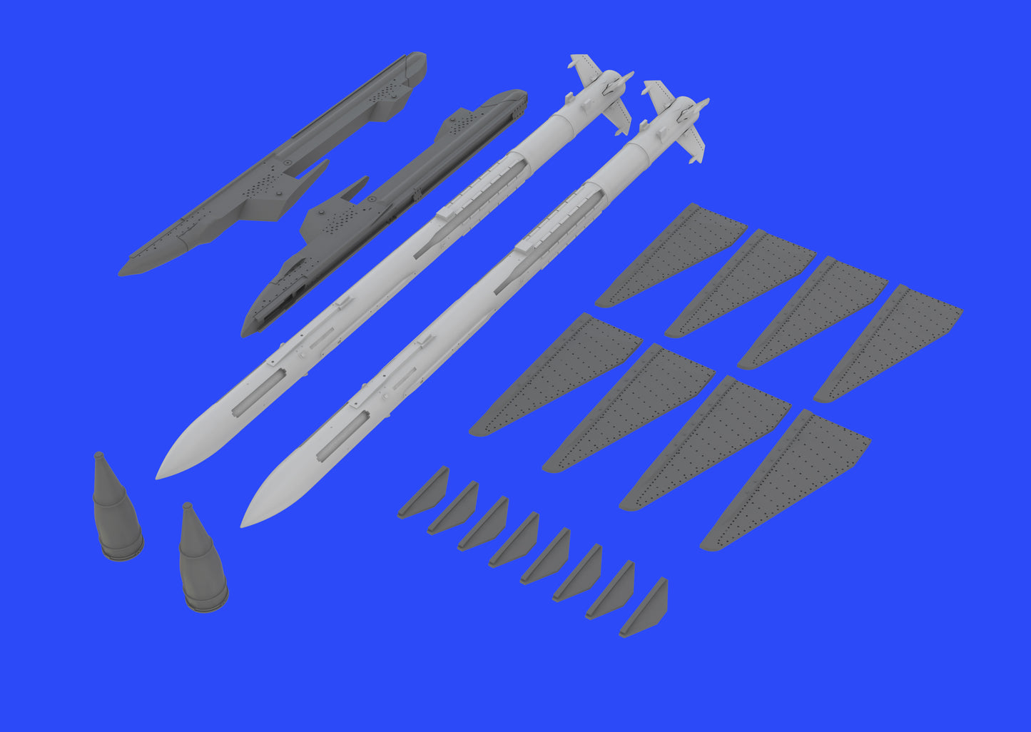 Eduard Brassin ED648432 1:48 R-23R missiles for Mikoyan MiG-23