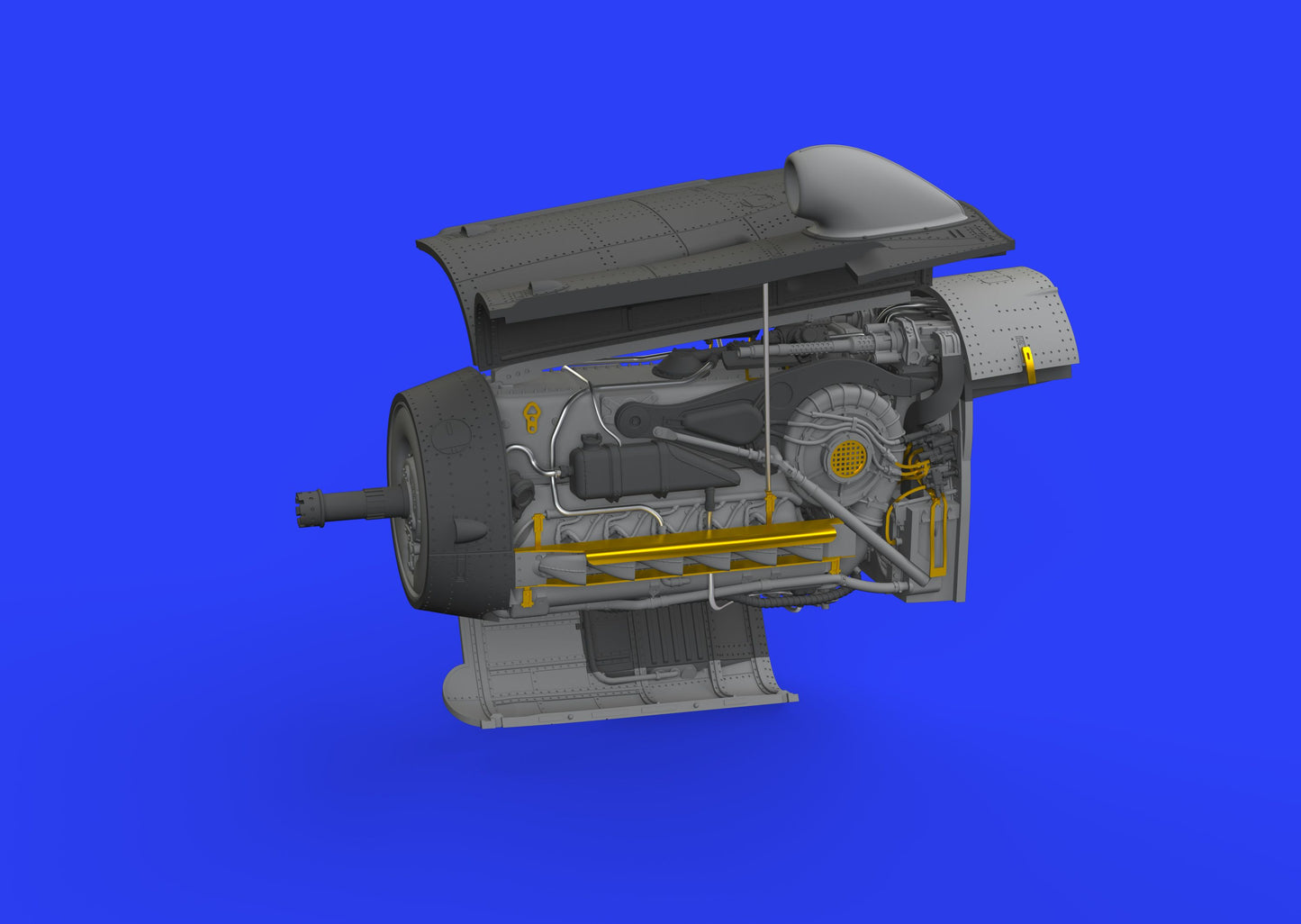 Eduard Brassin ED648441 1:48 Messerschmitt Bf-109G-10 engine