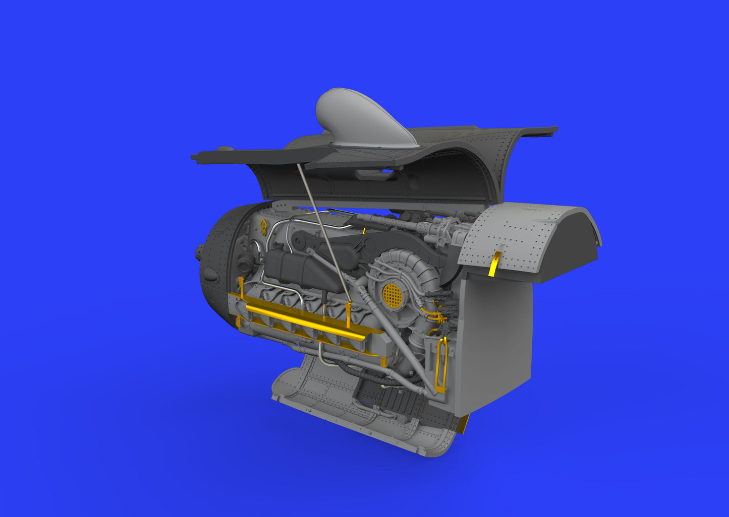 Eduard Brassin ED648441 1:48 Messerschmitt Bf-109G-10 engine