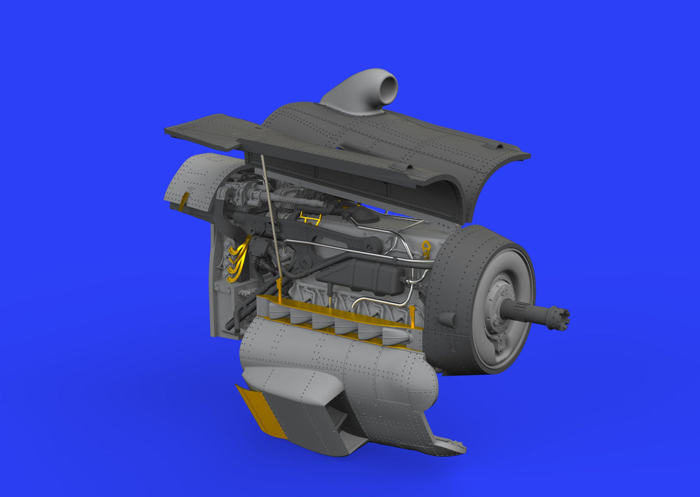 Eduard Brassin ED648441 1:48 Messerschmitt Bf-109G-10 engine