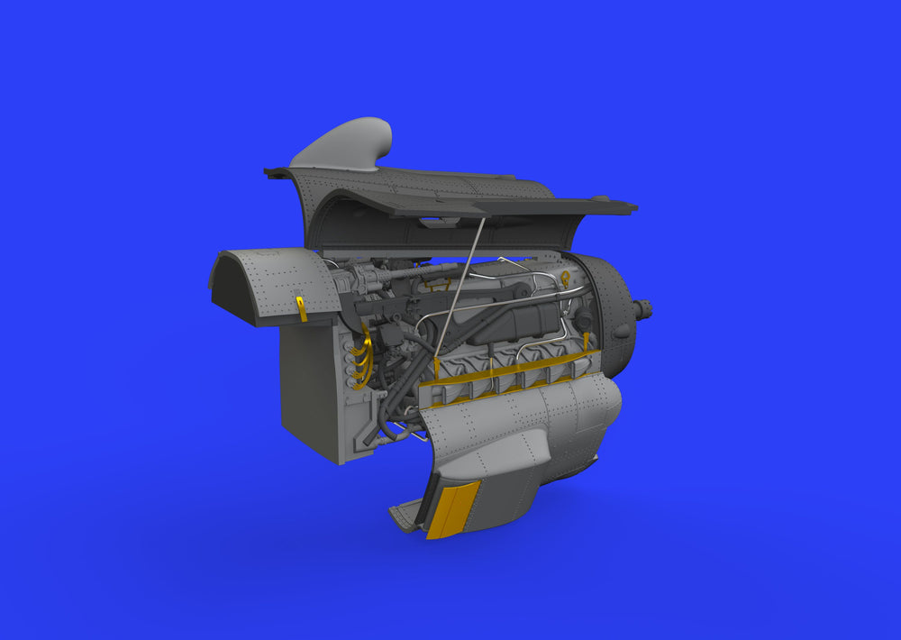 Eduard Brassin ED648441 1:48 Messerschmitt Bf-109G-10 engine