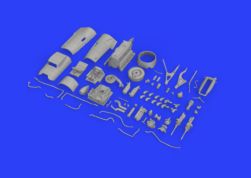 Eduard Brassin ED648441 1:48 Messerschmitt Bf-109G-10 engine
