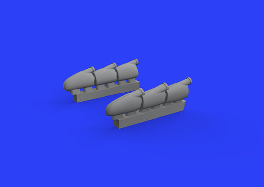Eduard Brassin ED648456 1:48 Supermarine Spitfire Mk.1 exhaust stacks